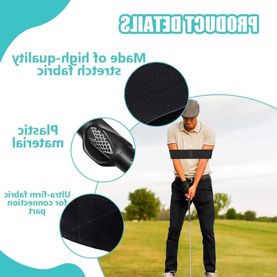 Training Bracelets voor Golf: Grip Verbetering, Arm Houding Correctie en Ondersteuning voor Beginners en Kinderen — afbeelding 2