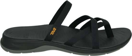 TirraTraveler Flip Slipper Dames Black 08