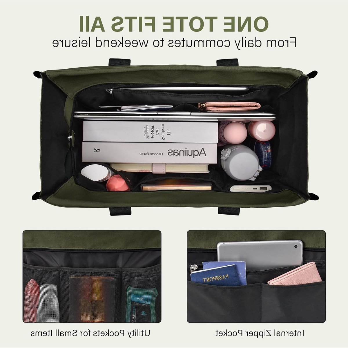 Grote Mesh Strandtas voor Vrouwen met Rits, Ideaal voor Strand, Reizen en Winkelen