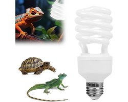 E27 UVB 10.0 Terrarium Lamp voor Reptielen, Planten en Schildpadden - Ideaal voor Turtles en Pogona met AC 220-240V UVA UVB Verlichting