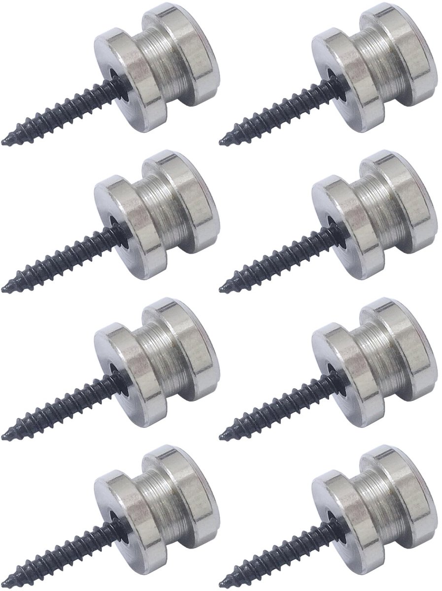 Cosensi - Dailygoods - 4 Paar Gitaarriemsloten met Quick Release Beveiliging