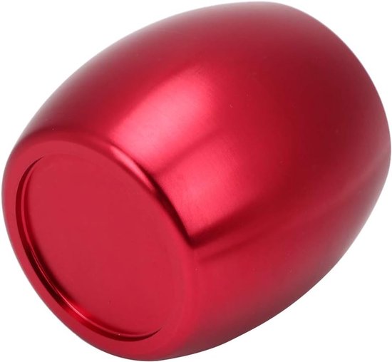 Pookknopkop Aluminium - Schakelhendel Deksel - Auto Interieur Upgrade - Universele Pasvorm - 5/6 Versnellingen - Rood — afbeelding 2