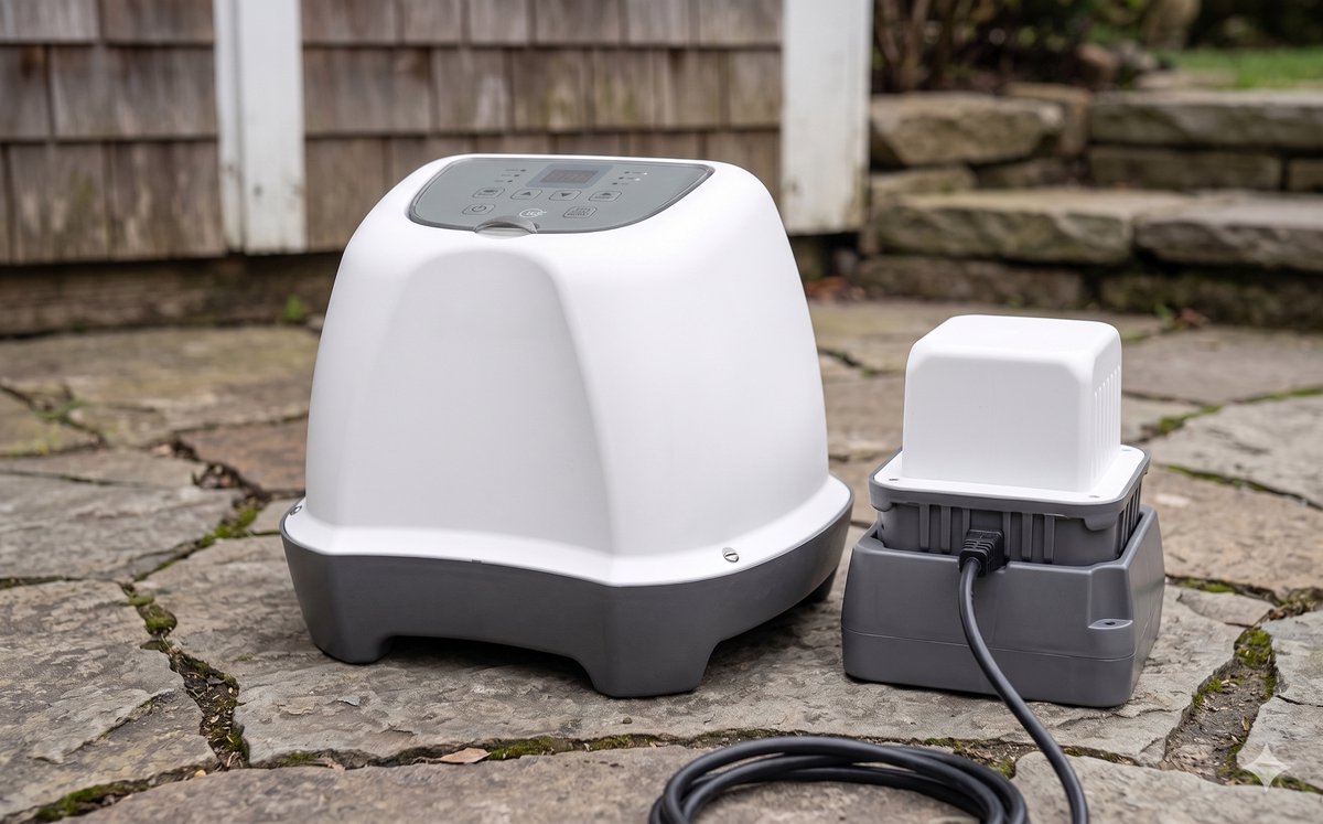 Zoutwatersysteem voor Zwembad - Automatische Zoutchlorator zonder Chloortabletten - Digitaal Bedieningspaneel met Display - Ingebouwde 24-uurs Timer - Chloorproductie 4 g/u - Geschikt voor Zwembaden tot 17.413 Liter - 12V – foto 4