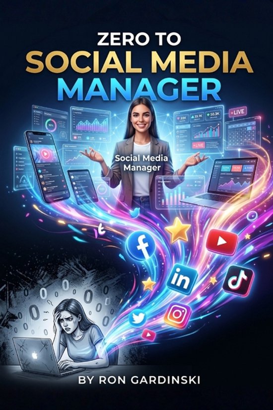 From Zero to Marketer- From Zero to Social Media Manager - cover