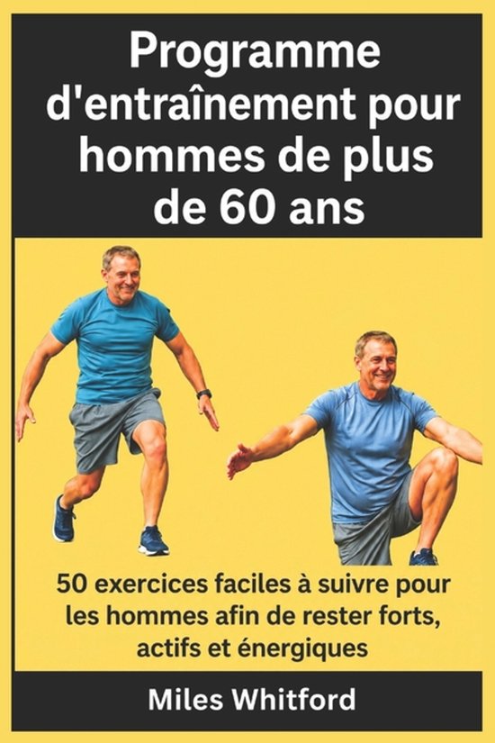 Programme d'entraînement pour hommes de plus de 60 ans - cover