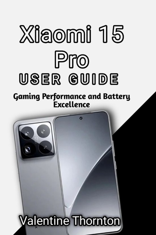 Xiaomi 15 Pro User Guide - cover