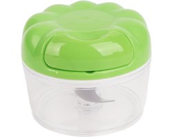 FLEXMAN Knoflook Chopper, Handmatige Keukenmachine Groenten Chopper, Draagbare Keuken Mini Draagbare Handtrekkoord Knoflookmolen, Handtrekkoord Knoflookmolen (Groente)