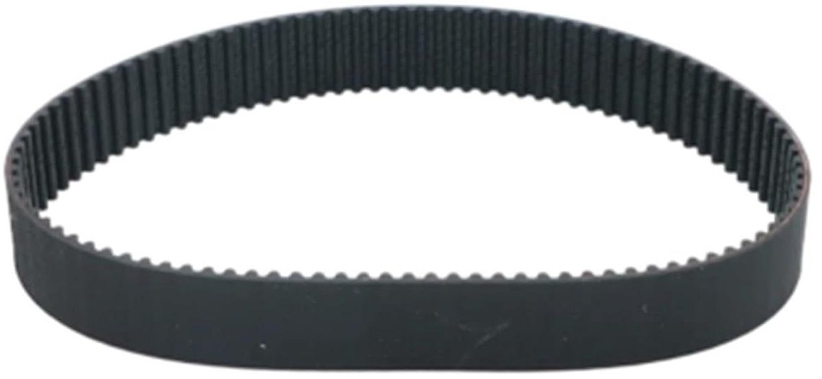 Distributieriem - Tandriem - 3D Printer Onderdeel - Ronde Tand Vorm - 20mm Breed 555mm - Zwart