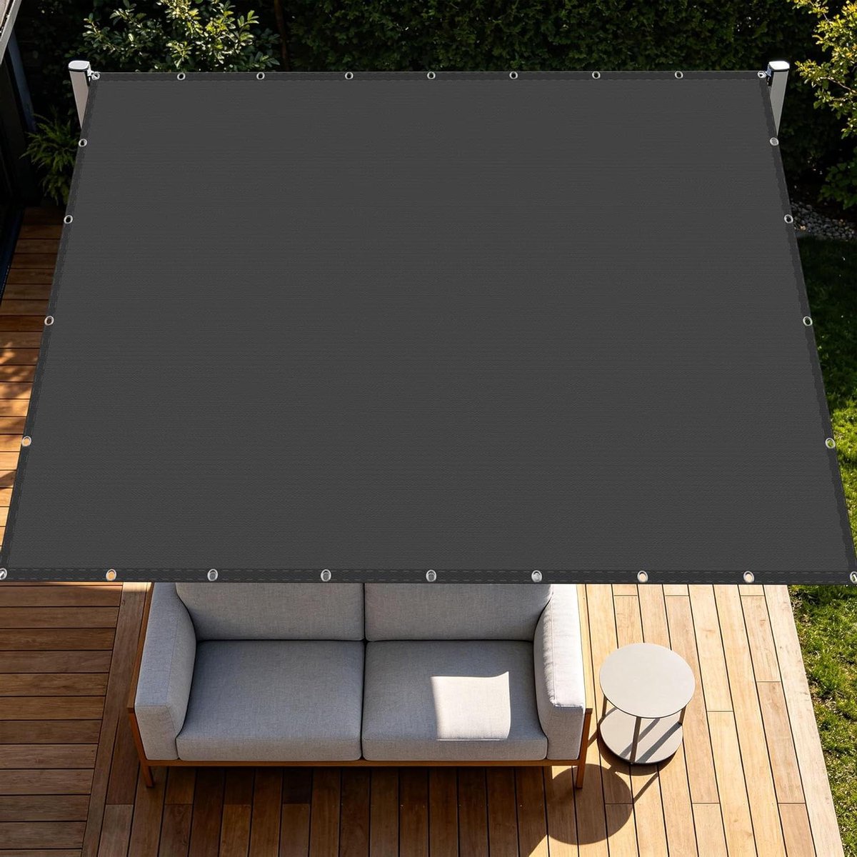 Zonnezeil Rechthoekig - Buitenluifel Tuin - Zon Wering - Waterdicht Polyester - 180 x 300