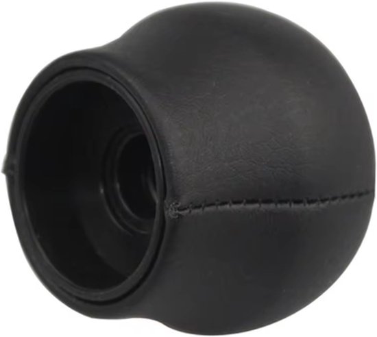 Versnellingspookknop - Pookknop Handbal - Auto Interieur - PU Leer Materiaal - 6 Snelheid - Zilver — afbeelding 2