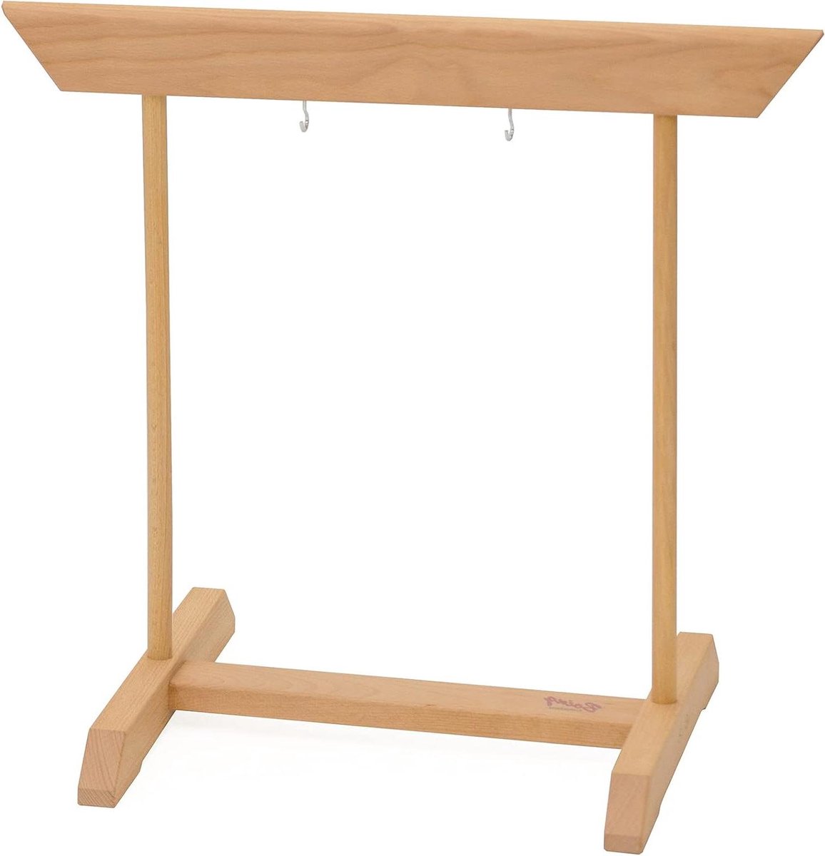 Gong standaard - Percussie houder - Muziek maken - Eenvoudige constructie - Tot 55 cm - Bruin