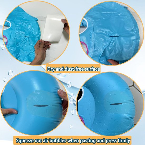 Reparatietape - Waterdichte Tape - Opblaasbaar Herstel - Sterk Zelfklevend - 10cm x 213m - Transparant — afbeelding 3