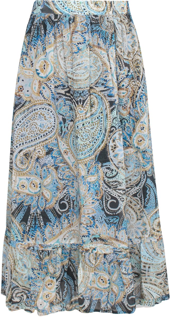 Princess goes Hollywood - paisley midi rok - maat 36