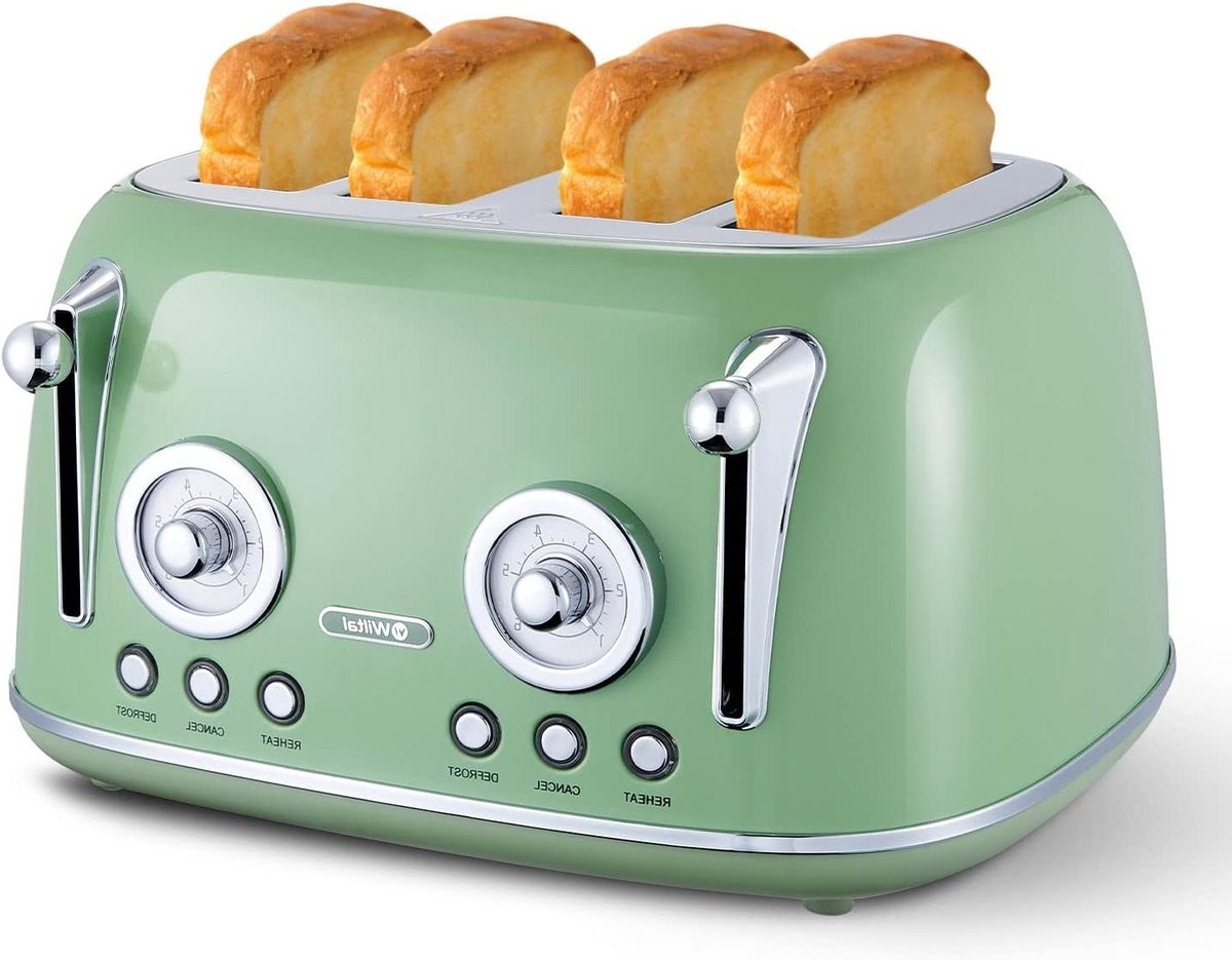 Broodrooster – Broodtoaster – 2 Sleuven Toaster - brood rooster