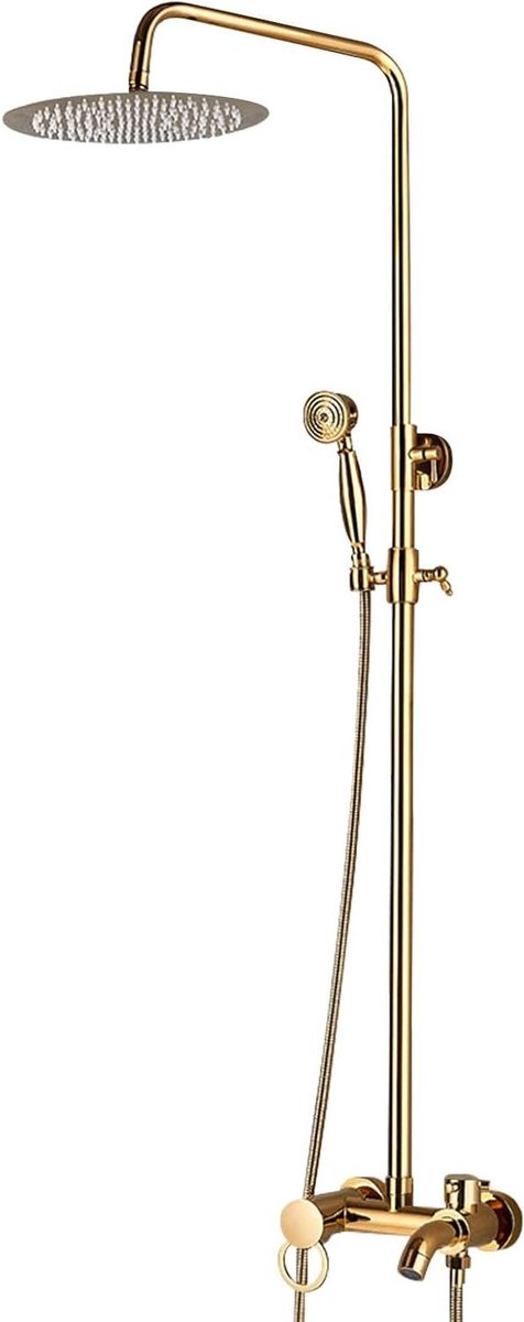 Douchesysteem met handdouche - Badkamerkraan set - Comfortabel douchen - Luchtinjectie tec