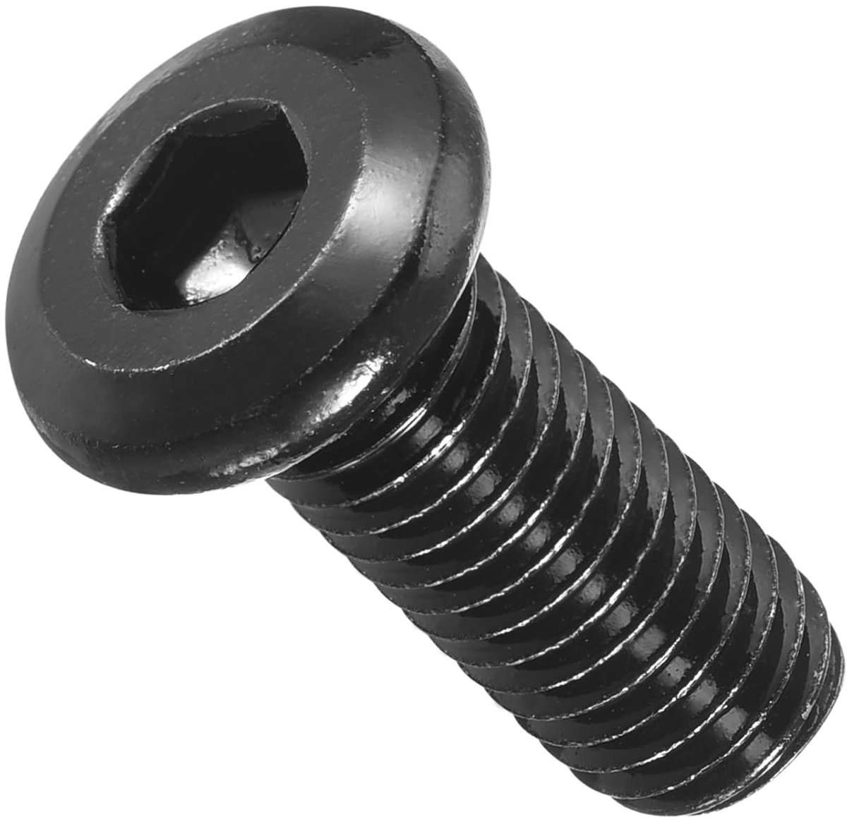 Cosensi - Platte Kopschroeven met Binnenzeskant (M8-1,25 x 20) 10 Stuks RVS