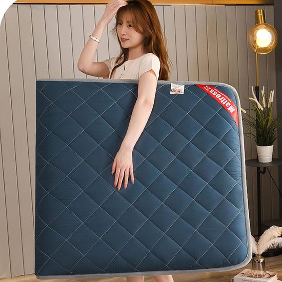 Japanse Vloermatras - Opvouwbare Matras Futon - Comfortabel Slapen - Zacht Geborsteld Katoen - 0.9X2.0m - C — afbeelding 3