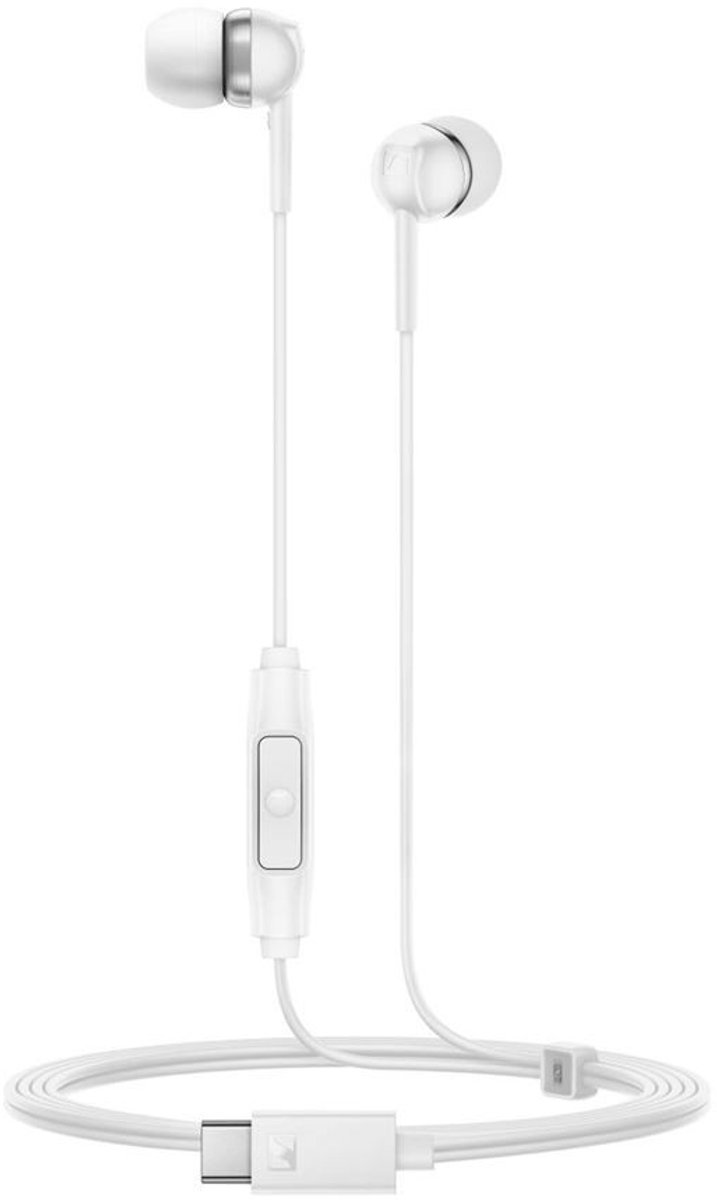 Sennheiser – CX 80U – In-ear koptelefoon – Wit – Microfoon