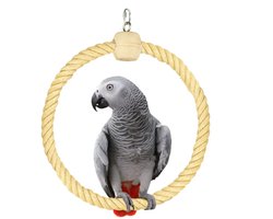 Sisal - ring voor middelgroot vogels -Home en dier schommel -
