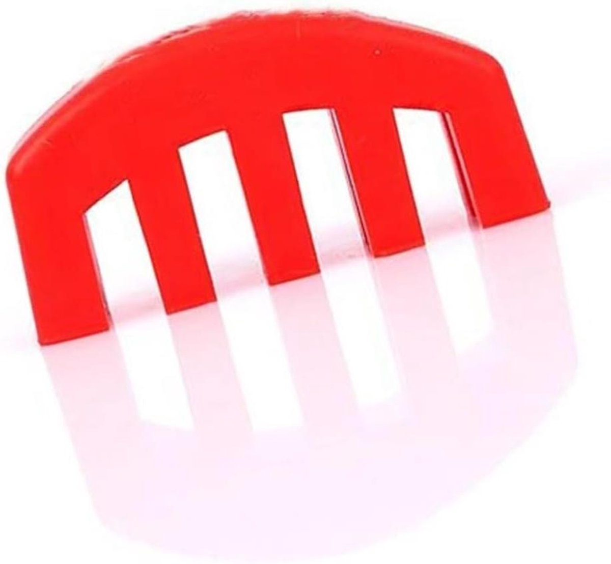 Viool Demper - Mute Accessoire - Stil Oefenen - Goede Geluidskwaliteit - Universele Maat - Rood