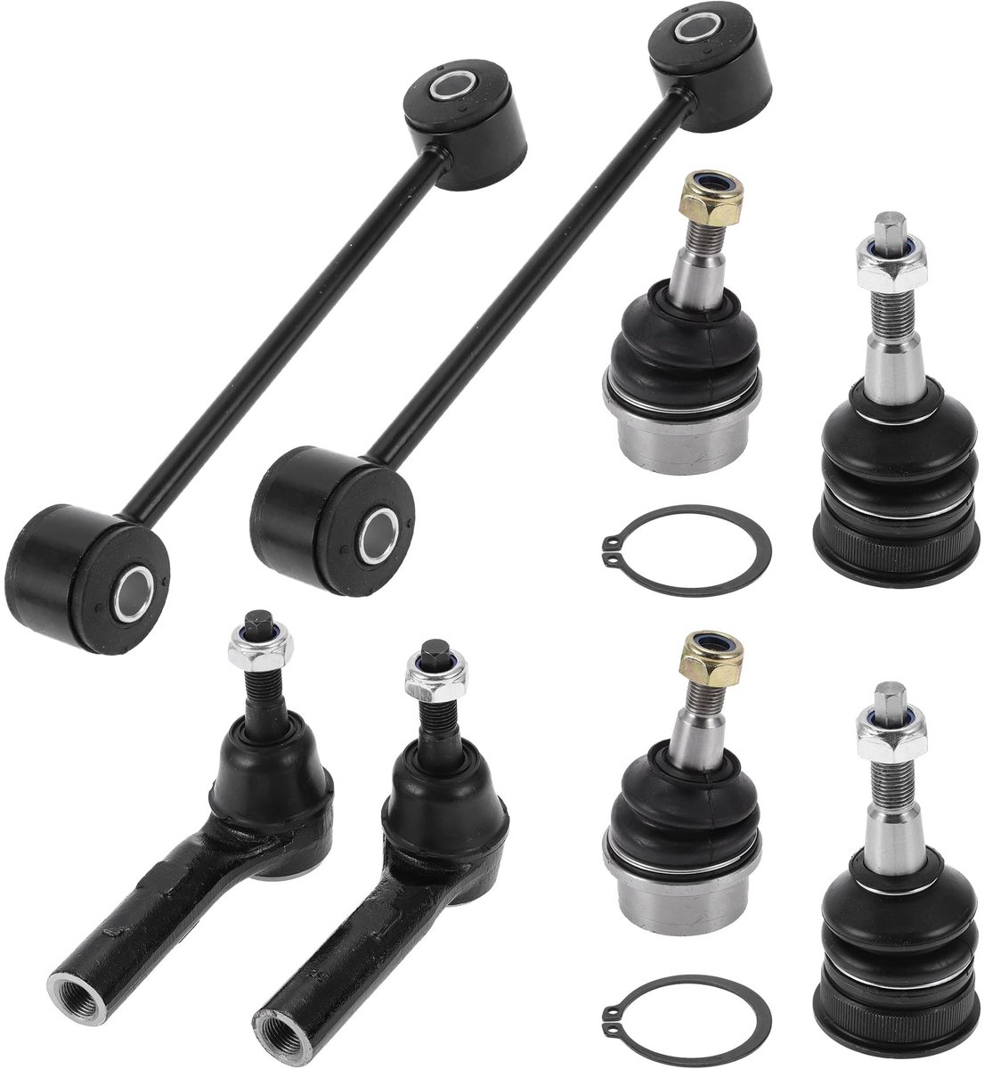 Dailygoods - Front Suspension Kit voor Jeep Grand Cherokee en Commander