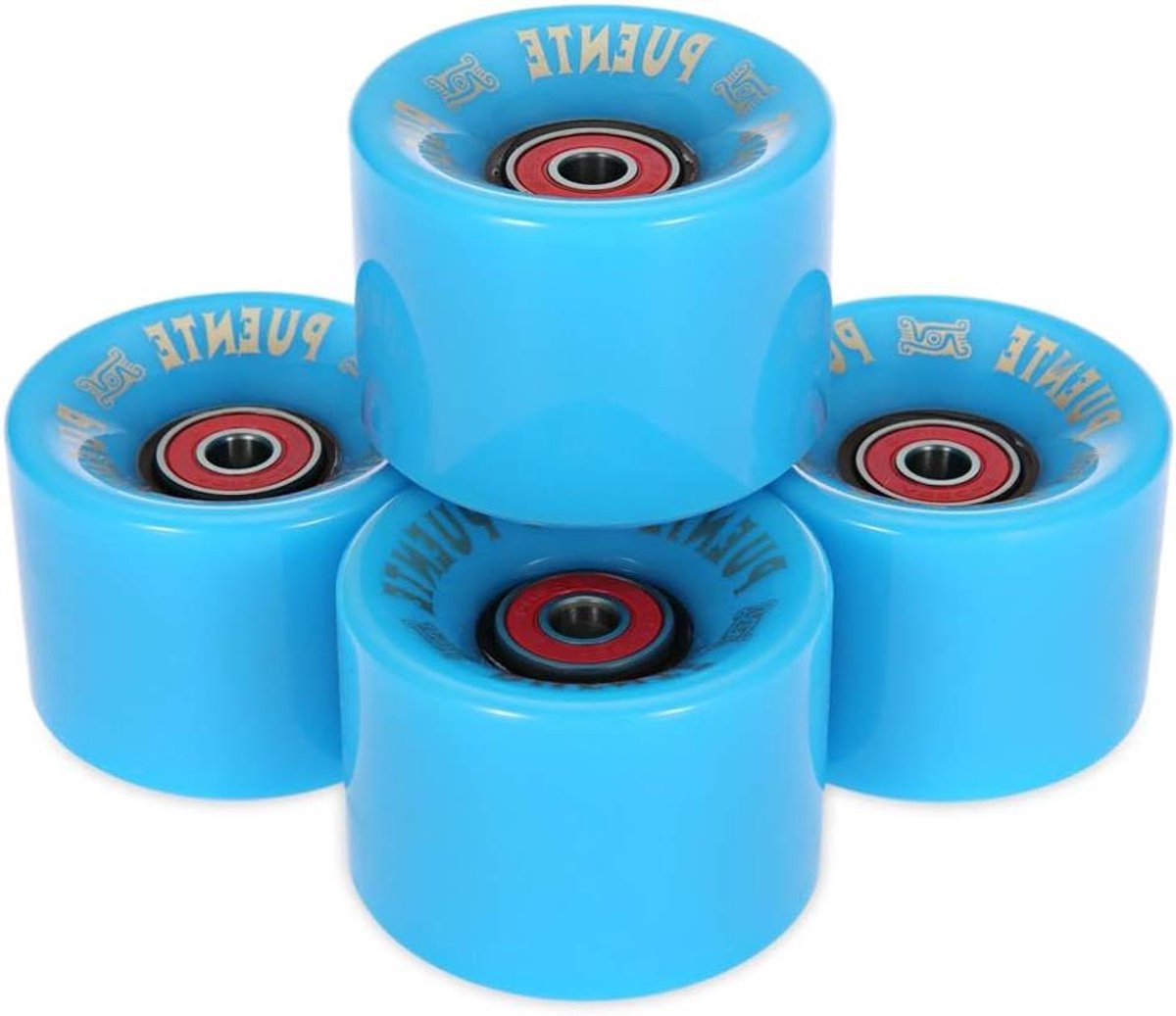 Skateboard Wielen Cruiser Wielen Outdoor Sport Hoge Veerkracht 60mm