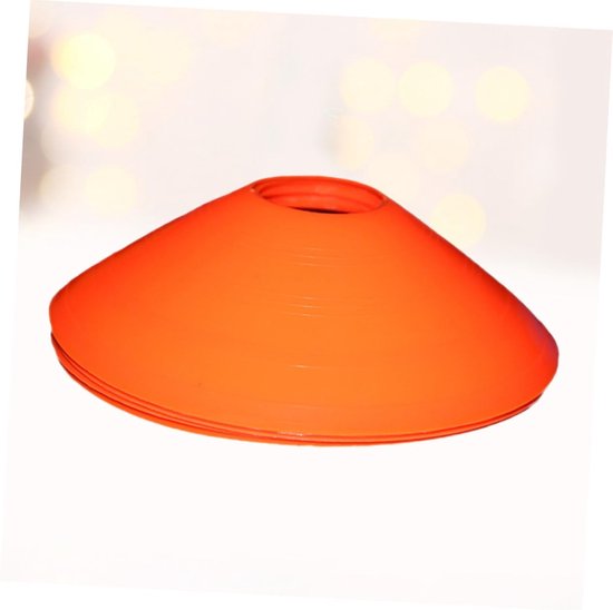 Voetbal Obstakel Kegels - Trainings Markers - Sport Training - Goed Zichtbaar Ontwerp - 12 Stuks - Oranje — afbeelding 2