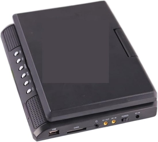 Mini DVD-speler - Draagbare CD-speler - Reis Entertainment - 78 Inch HD Scherm - 12 kg - Zwart — afbeelding 3