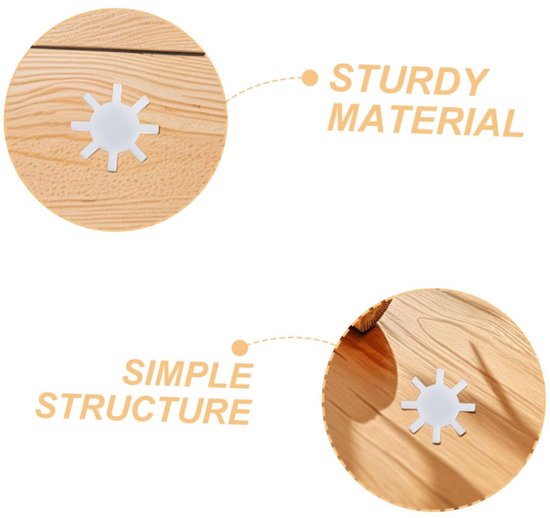 Roerstaafjes Set - Magnetische Mengstaafjes - Vloeistoffen Mengen - PTFE Materiaal - 4 cm - Wit — afbeelding 5