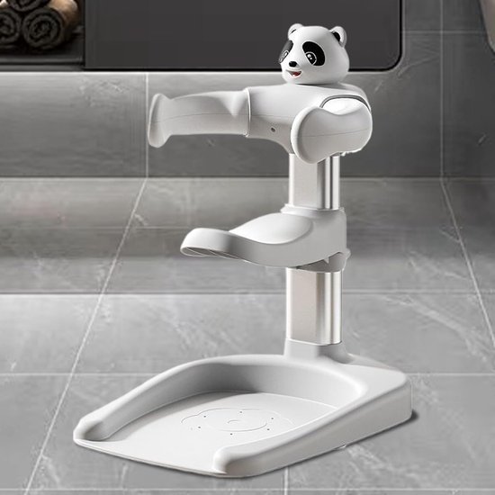 Peuter Douche Standaard - Bad Stand - Veilig Baden - Verstelbare Hoogte - 21 x 35.5 x 21 cm - Wit — afbeelding 2