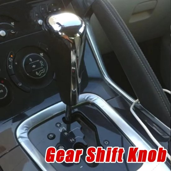 Schakelpook Knop - Versnellingspook Handvat - Auto Interieur - Ergonomische Grip - 1 Stuk - Houtkorrel — afbeelding 3