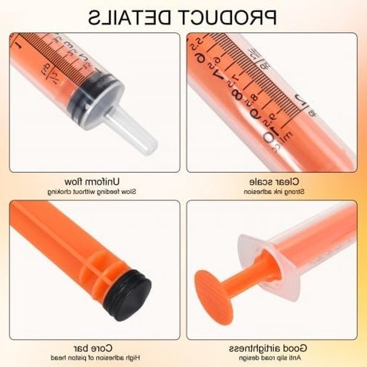 12 Stuks 10ml Plastic Spuiten met Deksel, Herbruikbare Spuiten Zonder Naald voor Diermetingen, Laboratoria en Plantenirrigatie