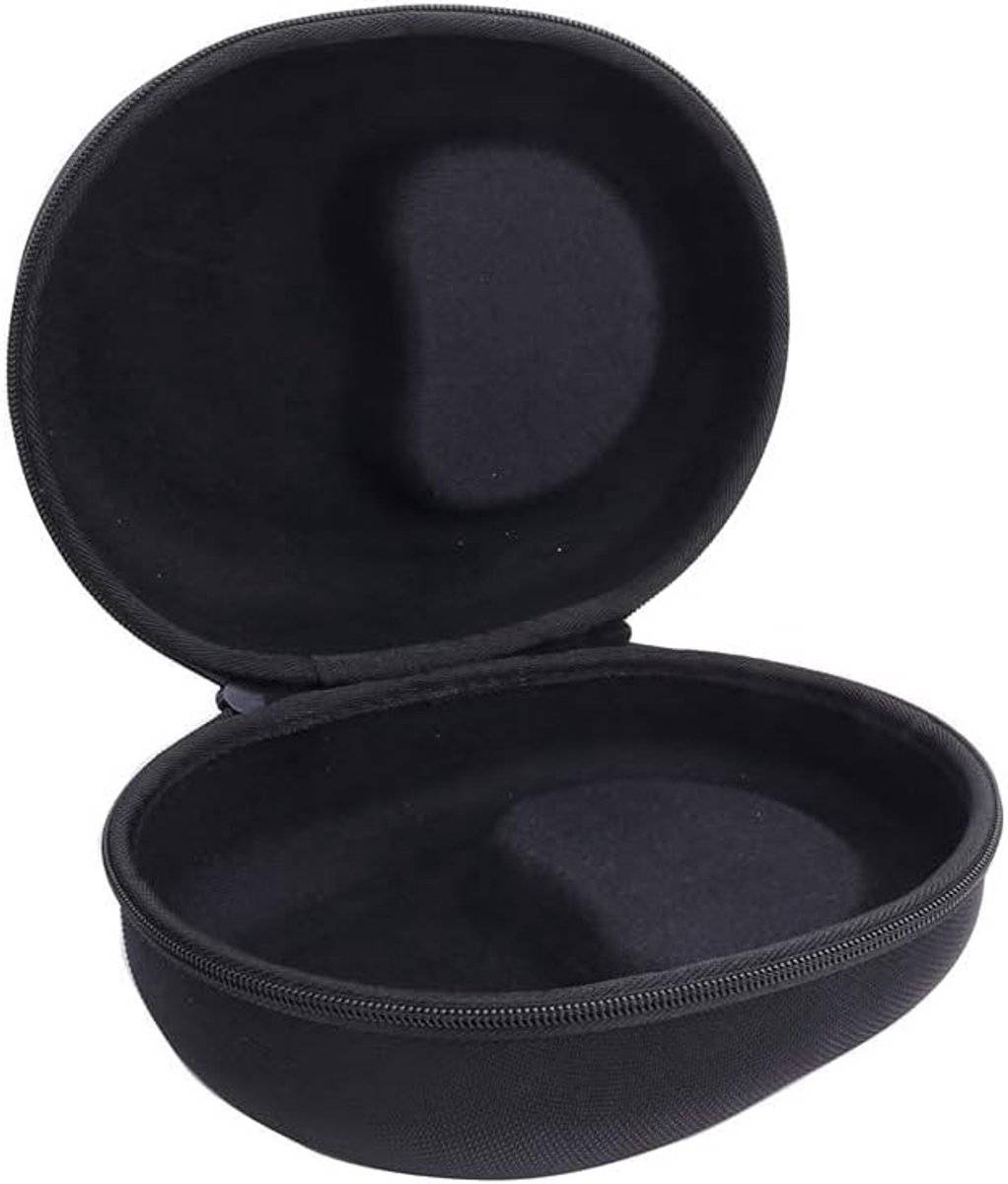 Duurzame Hard Case voor Over-Ear Studio Hoofdtelefoons - Bescherming, Opbergruimte en Schokbestendigheid (Zwart)