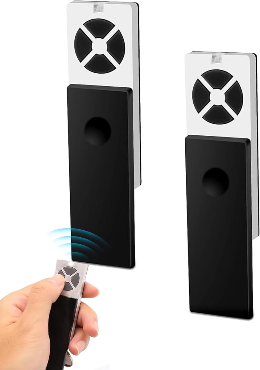 433MHz Afstandsbediening voor Garage Deuropeners, 4 Kanalen, Rolling Code, Geschikt voor TX2EV en TX4EV
