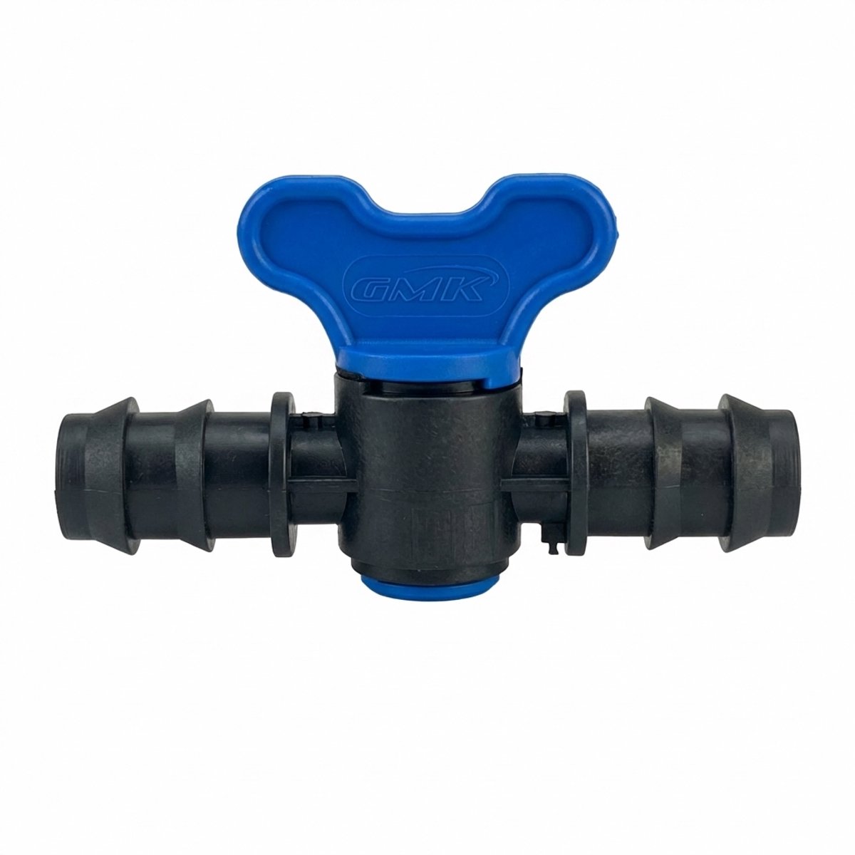 Afsluitkraan Druppelslang en Tyleenslang Ø16×16 mm – 2× barbed slangtule Ø16×16 mm - 5 Stuks