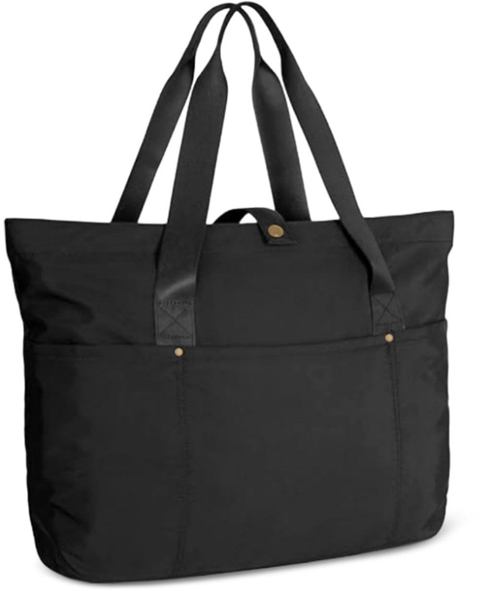 Dailygoods - Draagtas voor Dames met Ritssluiting en Vakken, 45 x 30 x 15 cm