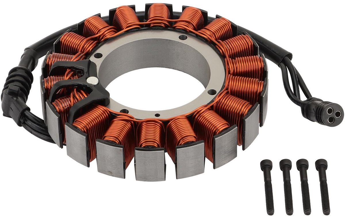 Dailygoods - 18 Spoel Magneto Stator voor Diverse Motorrijders
