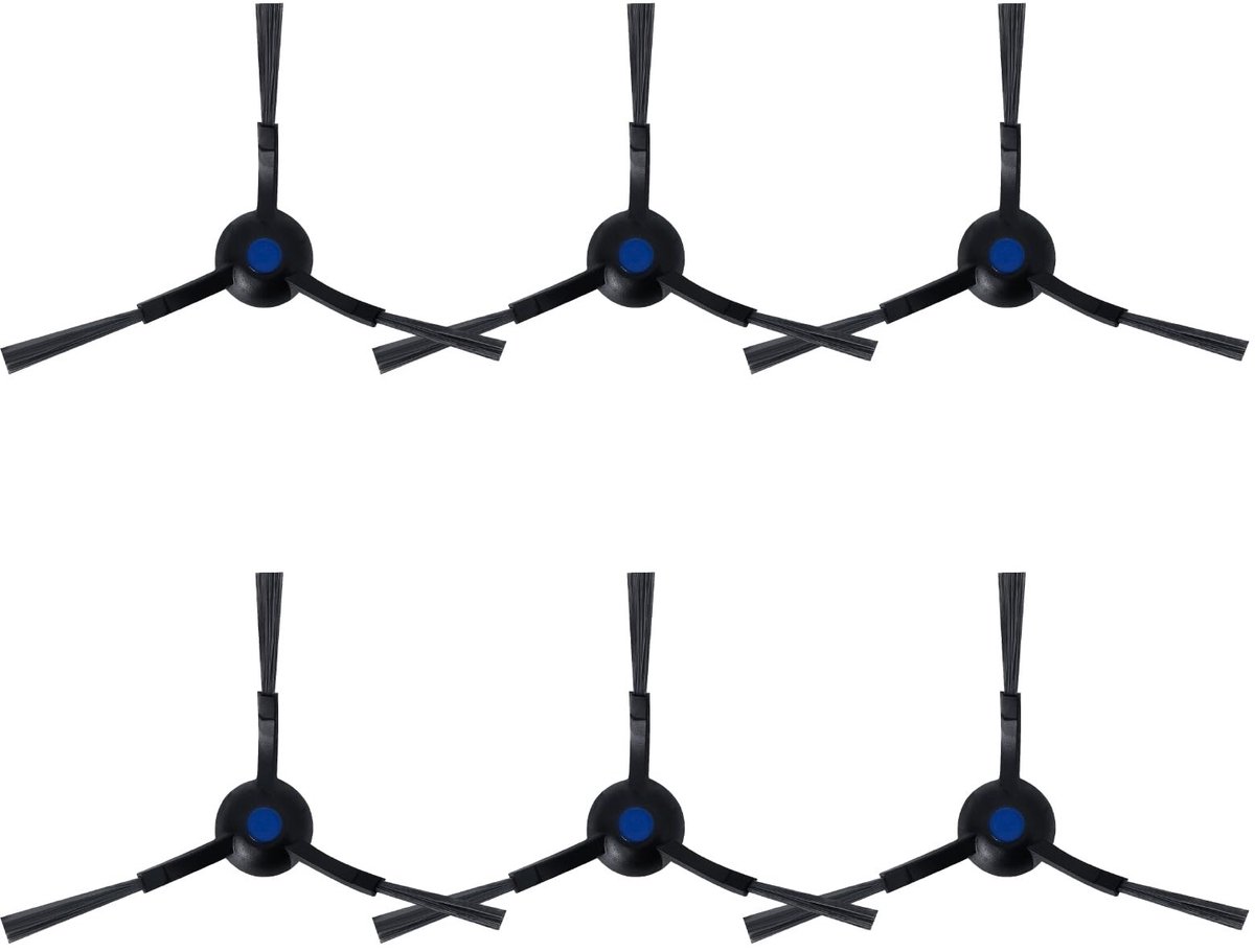 Dailygoods - Zijborstelset voor Robotstofzuiger Ecovacs Deebot N30/N20/T30 Series