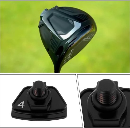 Dailygoods- Golfgewicht 4g - Golf Hoofdgewicht - Compatibel met PING G430 - Zwart - Metaal - Duurzaam ontwerp - Golfclubgewicht van Dailygoods — afbeelding 4