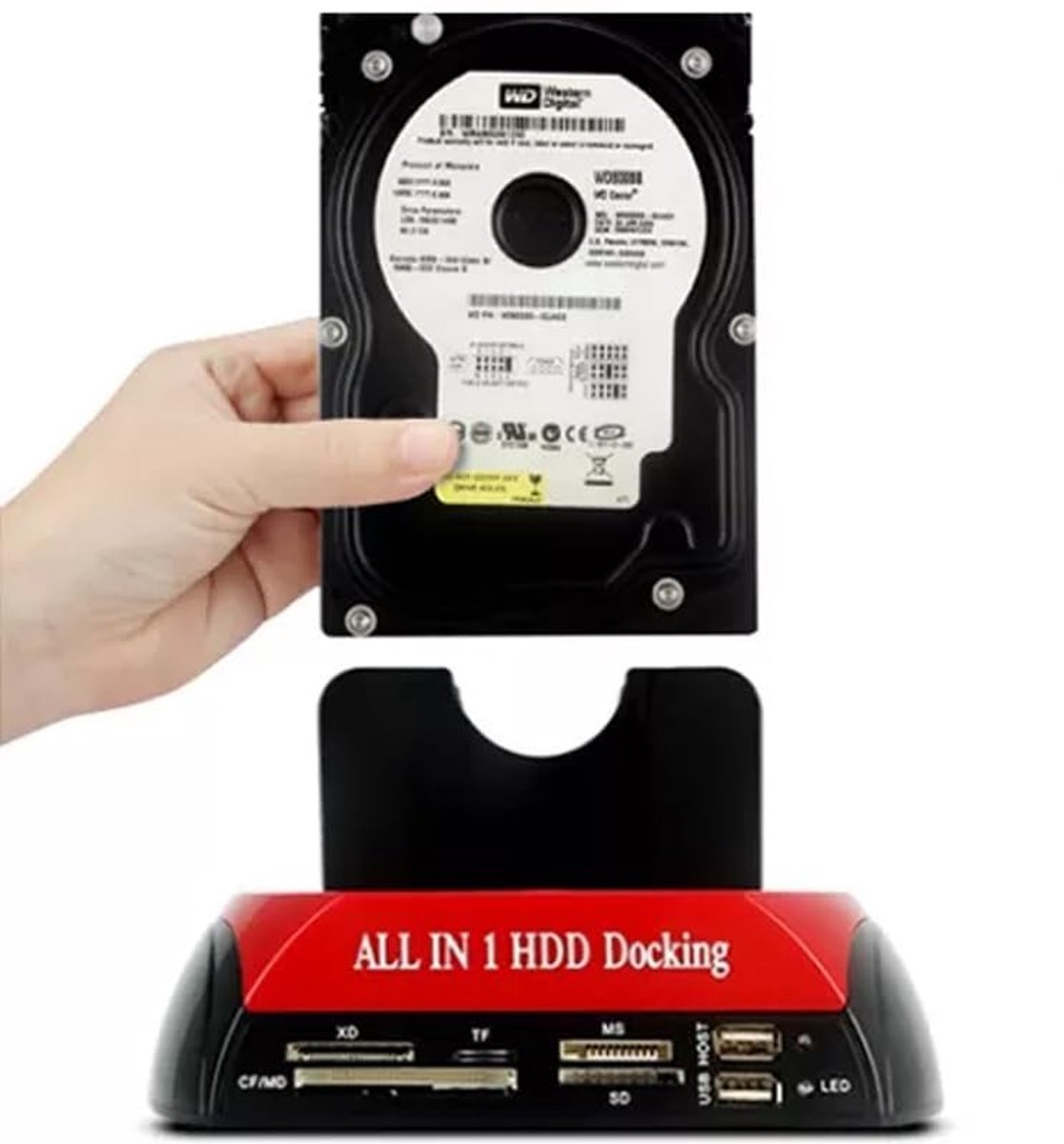 Dailygoods - Harde Schijf Docking Station met USB 3.0 en Offline Klonen