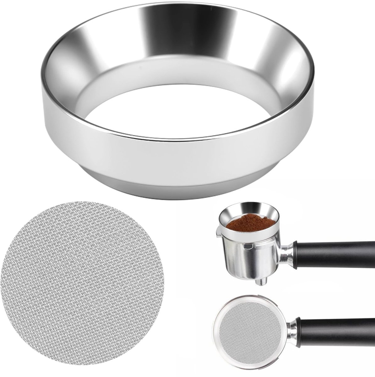 Dailygoods - Magnetische Koffiedoseerring voor Espresso