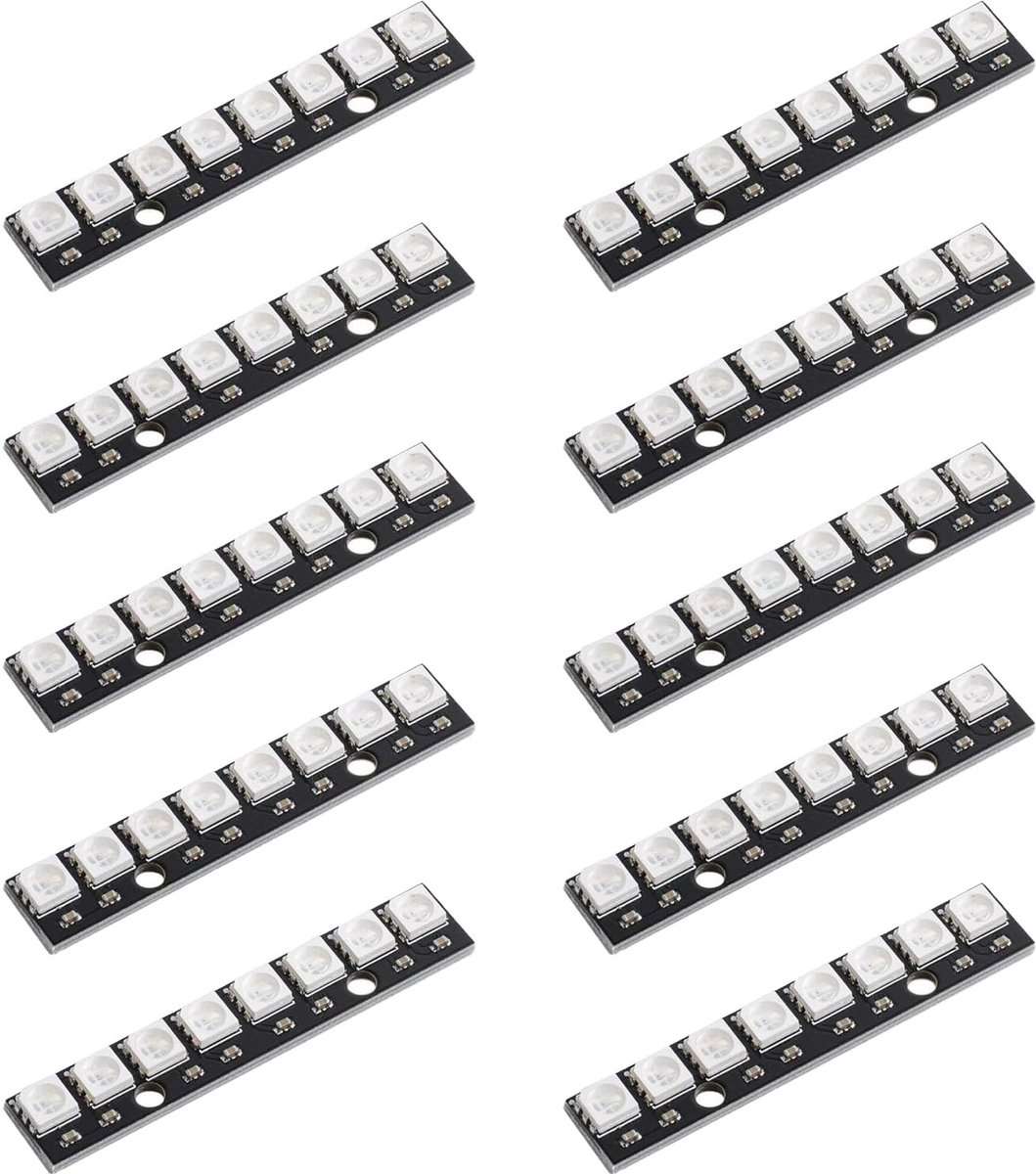 Dailygoods - Set van 10 WS2812 RGB LED-modules voor Arduino en Raspberry Pi