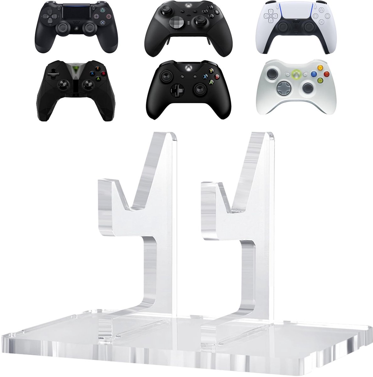 Dailygoods - Acryl Controller Standaard voor Gaming Consoles en PC