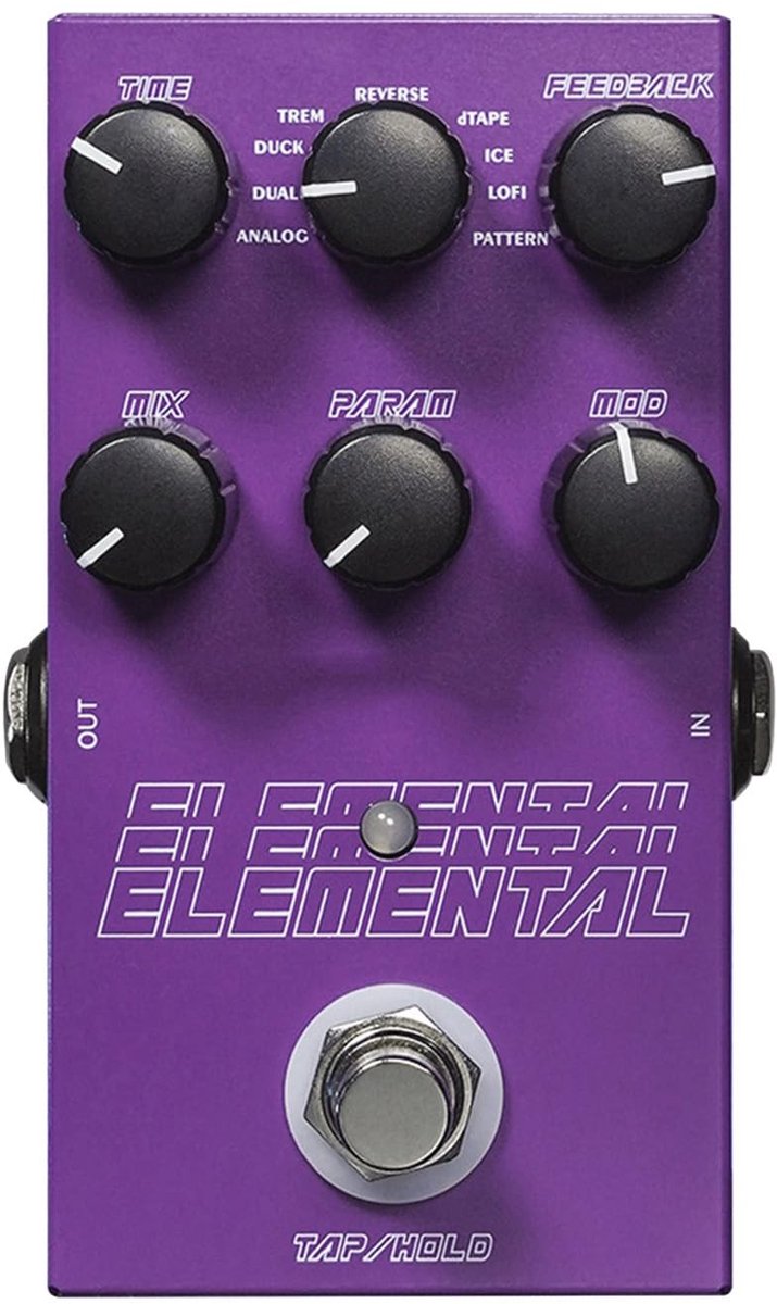 Dailygoods - Digitaal Delay Pedaal met 9 Effectregelaars voor Gitaar