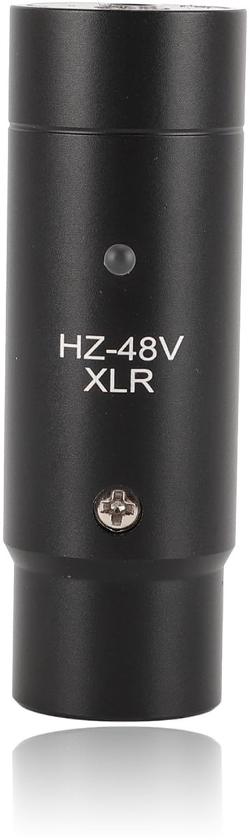 Dailygoods - 48V Fantoomvoeding Microfoon naar XLR Mannelijke Adapter