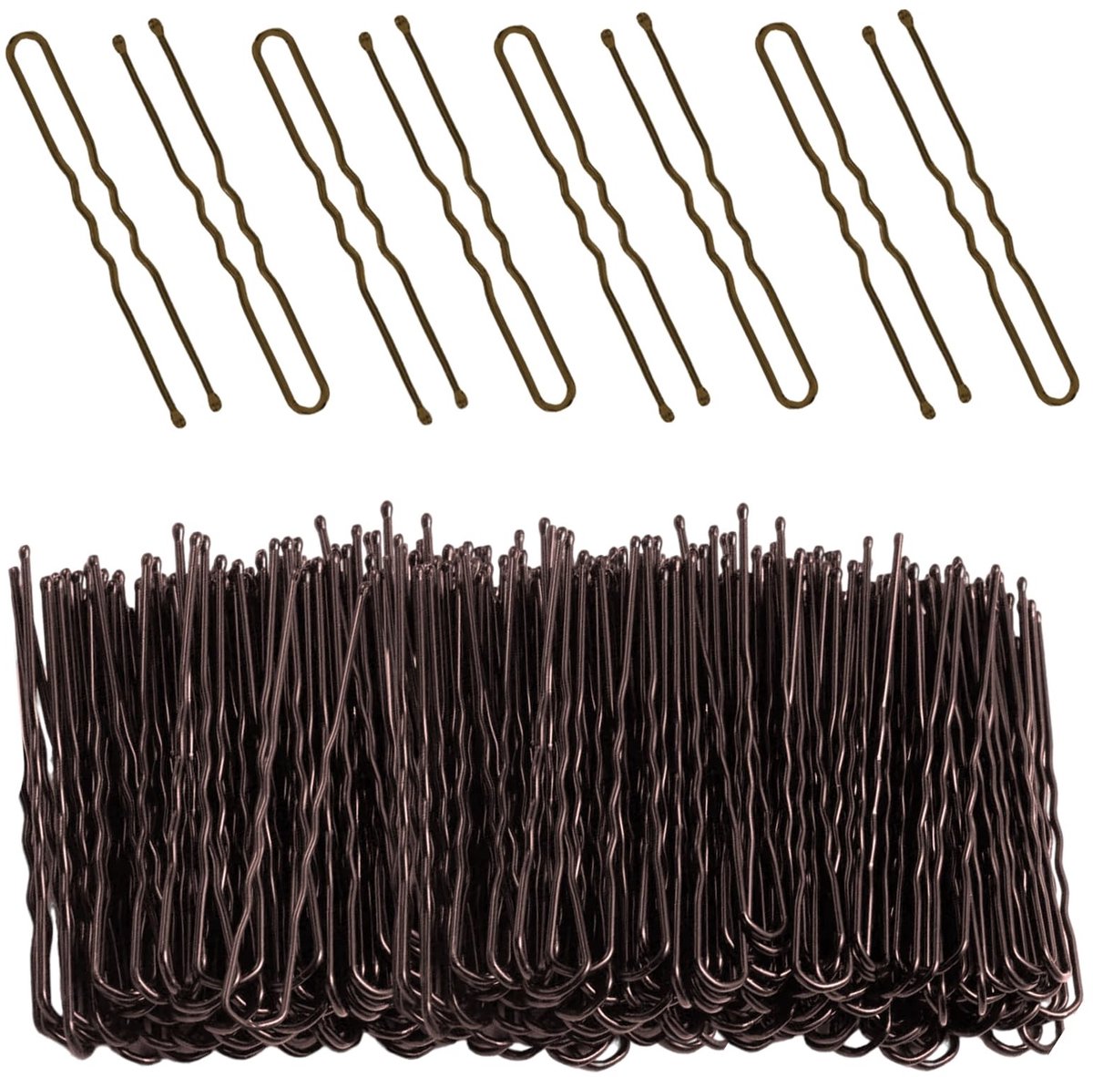 Dailygoods - 200 Stuks U-Vormige Haarknotspelden