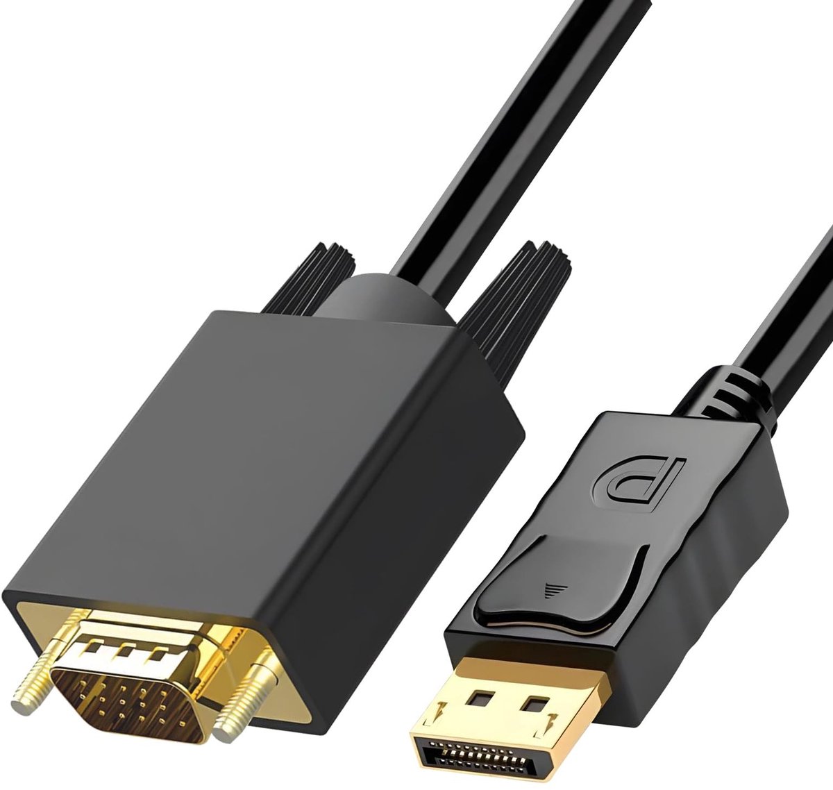 Dailygoods - DisplayPort naar DVI Kabel 1,8 m voor Videooverdracht