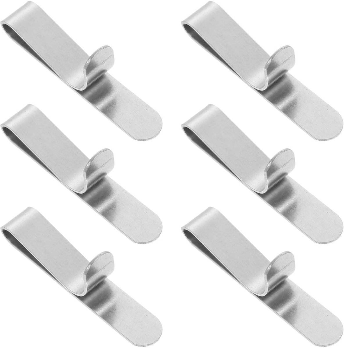 Dailygoods - 6 Stuks Roestvrij Stalen Taartringclips voor Bakken