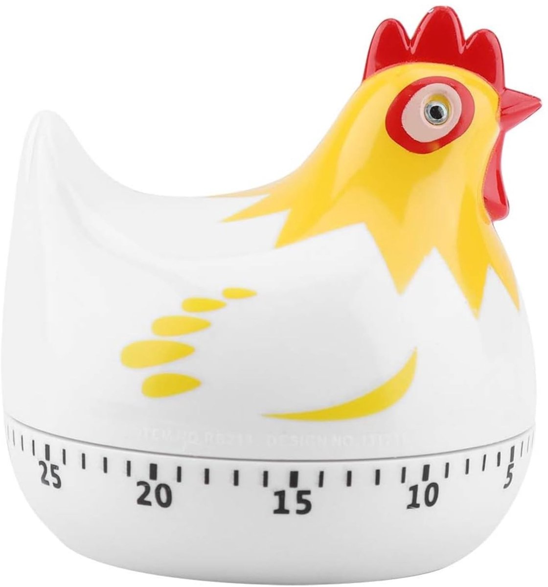 Dailygoods - Innovra - Dailygoods - Moderne Keukentimer voor Koken en Bakken in Wit