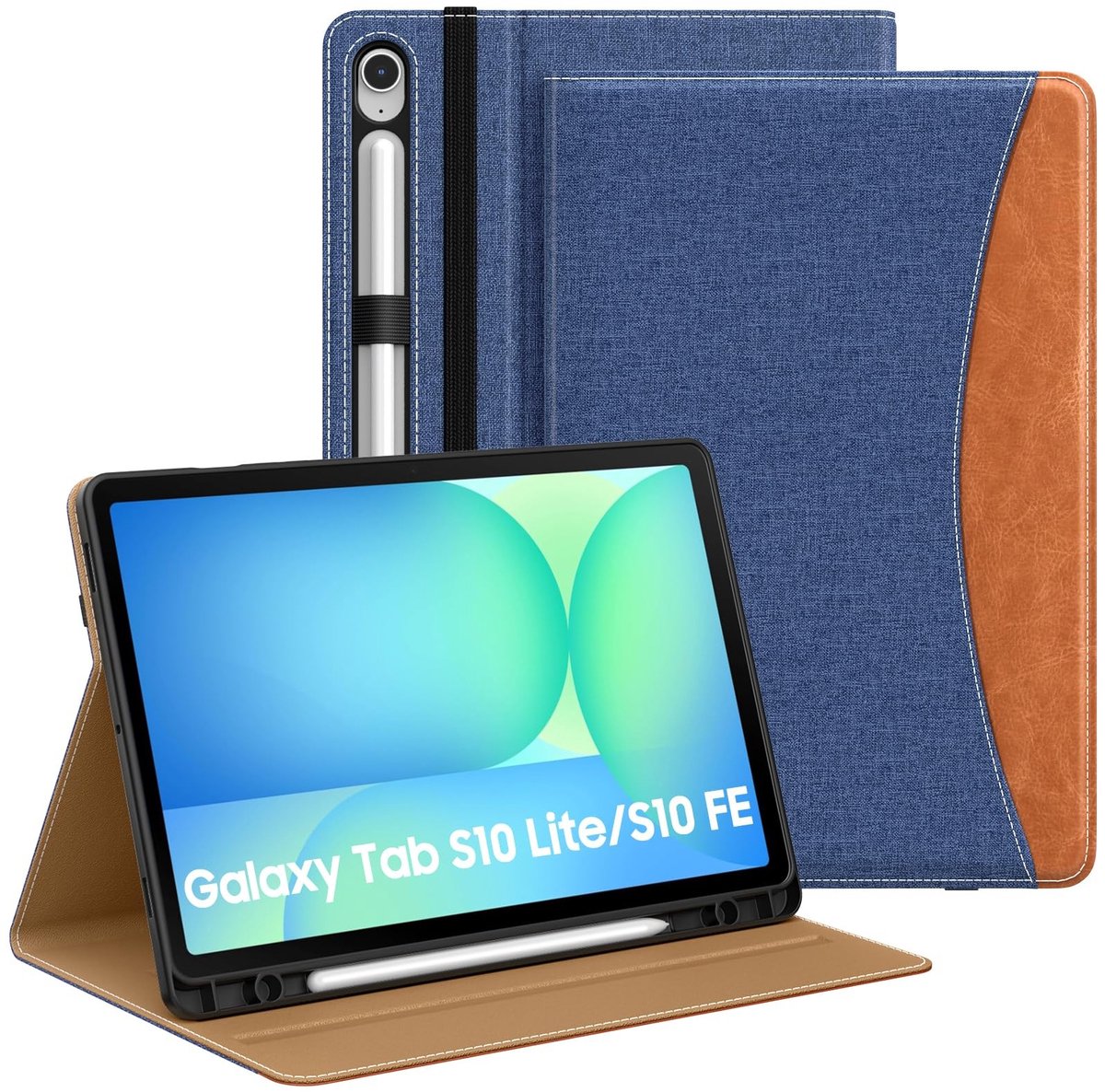 Dailygoods - Beschermhoes voor Tablets met S Pen Houder en Handriem